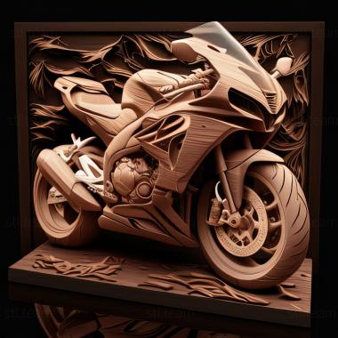 3D модель Honda CBR125R (STL)